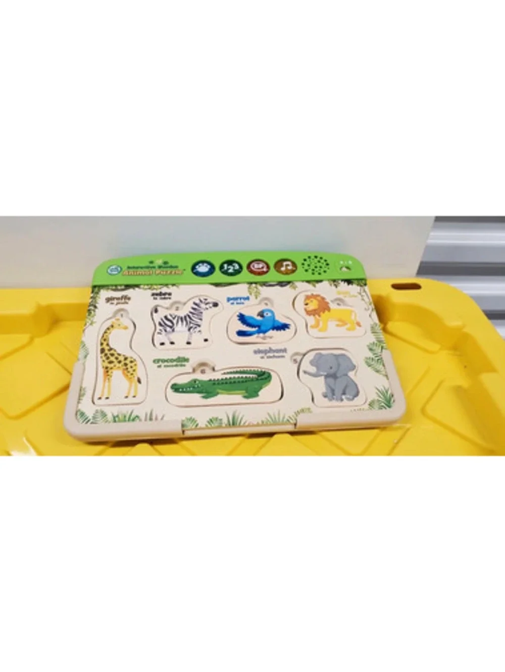 LeapFrog Interactive Wooden Animal Puzzle